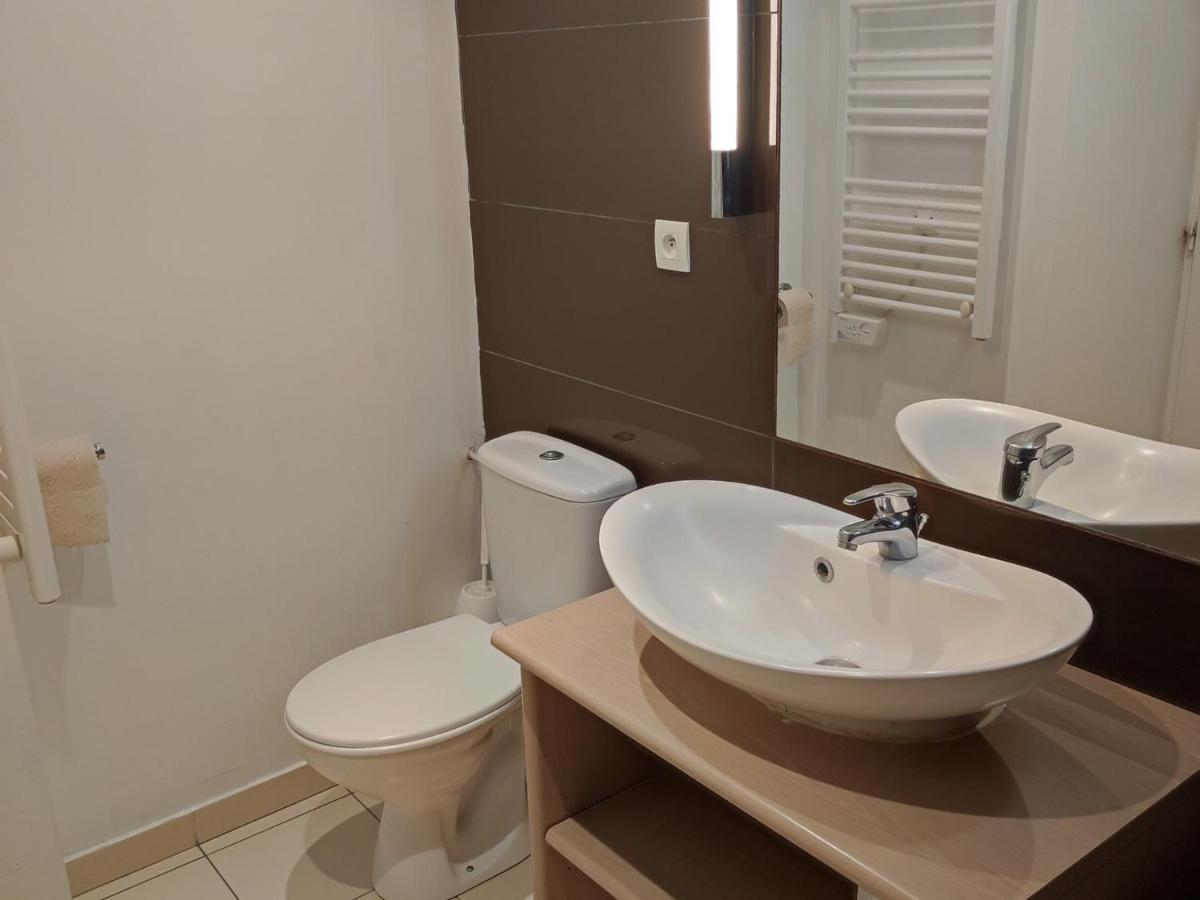 Studio 4 Personnes Avec Piscine Et Sauna - Residence Chateau Des Magnans - Jausiers - Fr-1-165B-45 Buitenkant foto
